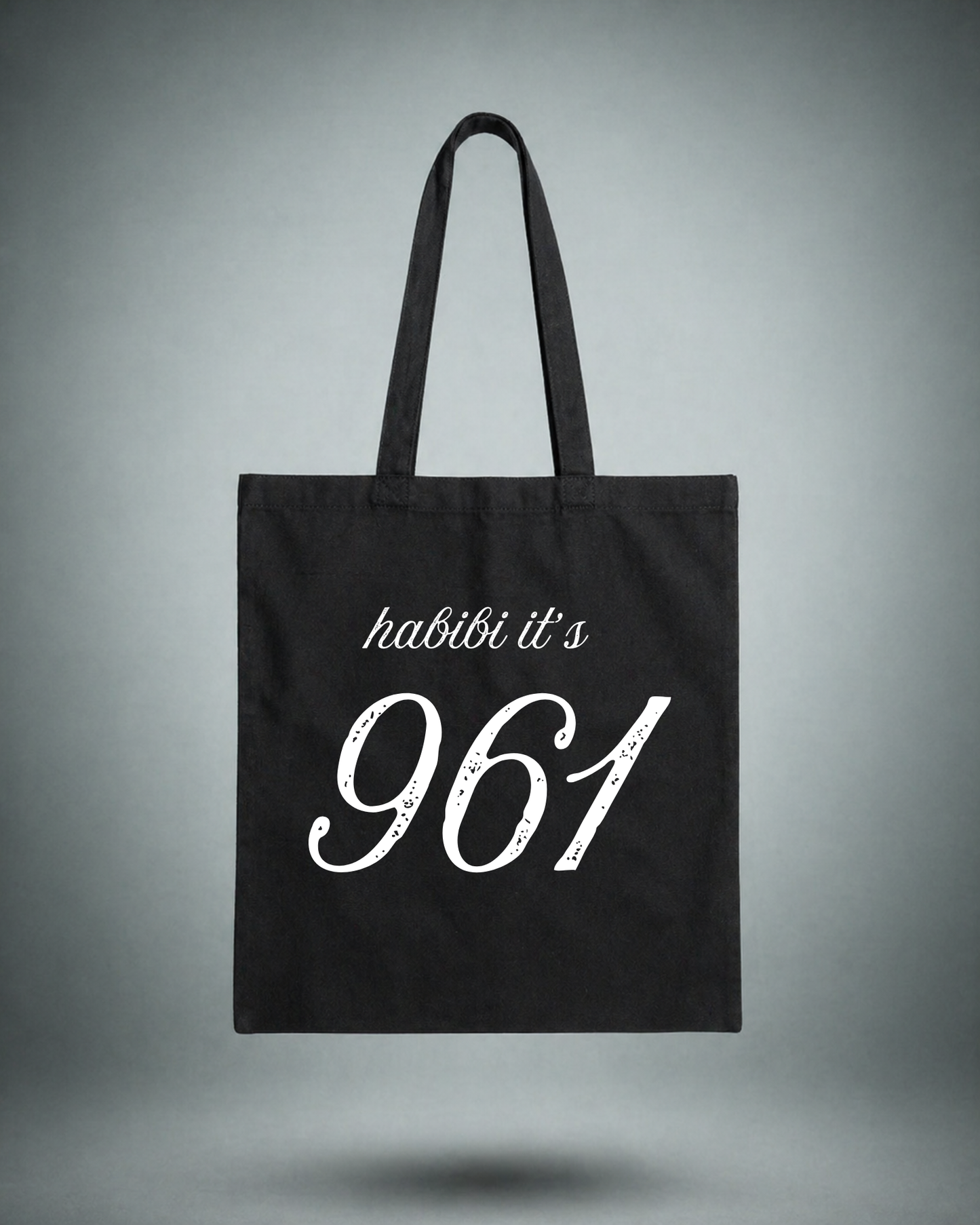 Habibi it's 961 Tote Bag