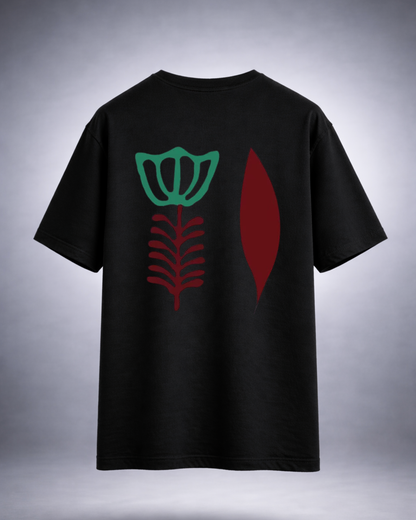 Ahweh Flower Oversized Tee