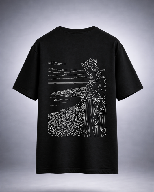 Lady of Lebanon Oversized Tee