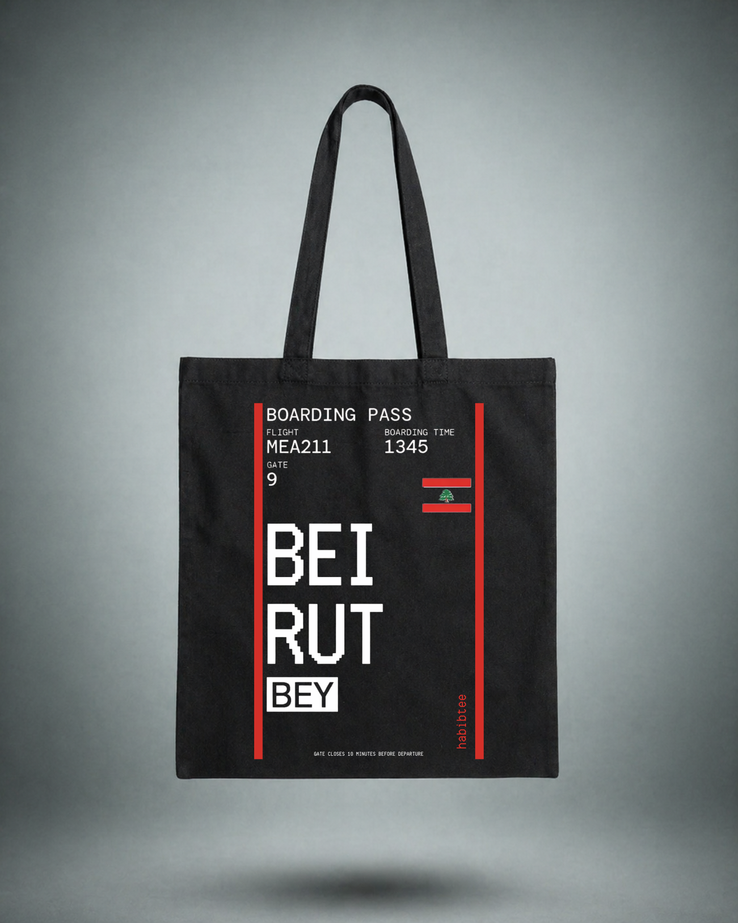 Boarding Pass Tote Bag