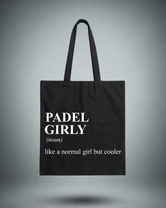 Padel Girly Tote Bag