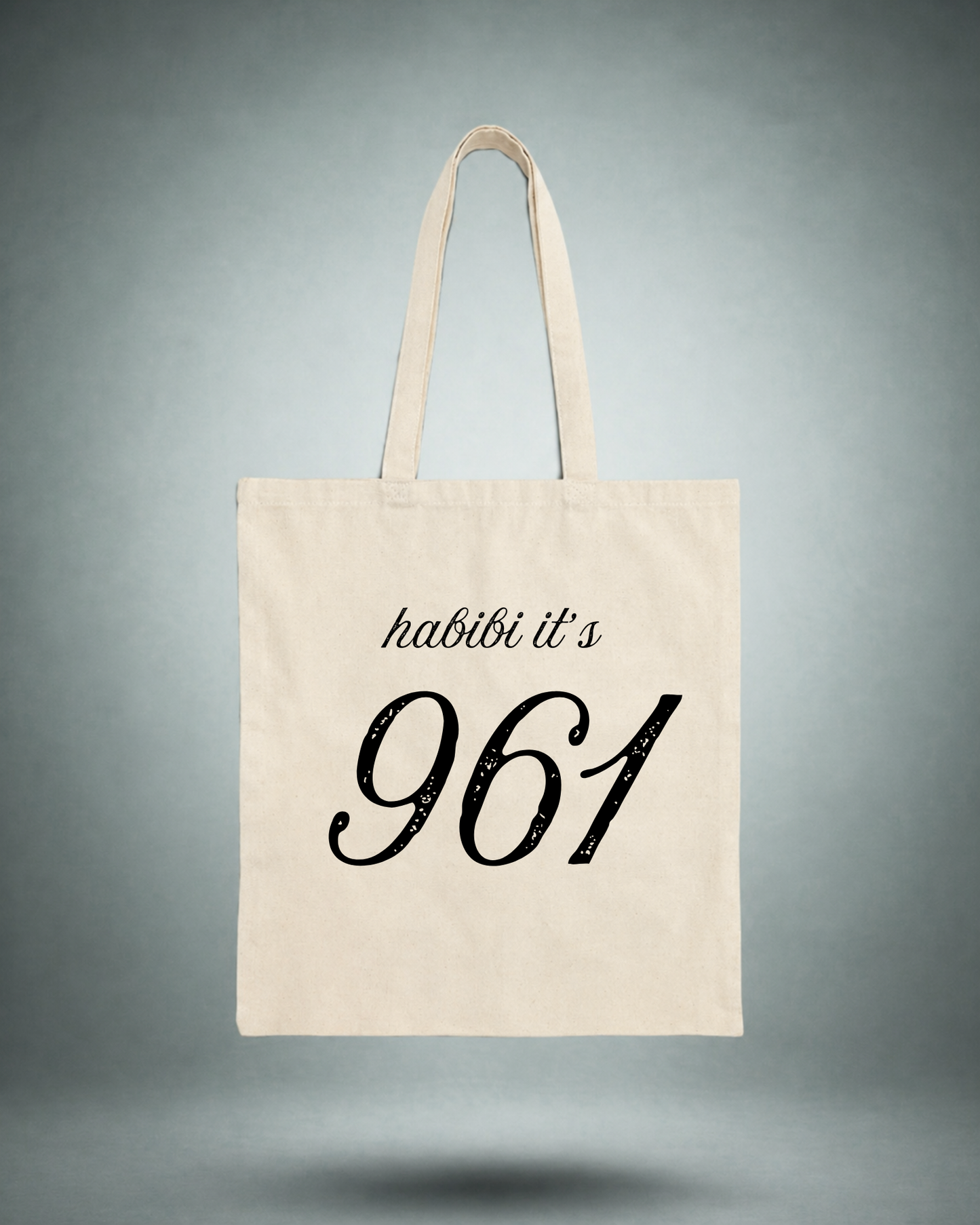 Habibi it's 961 Tote Bag
