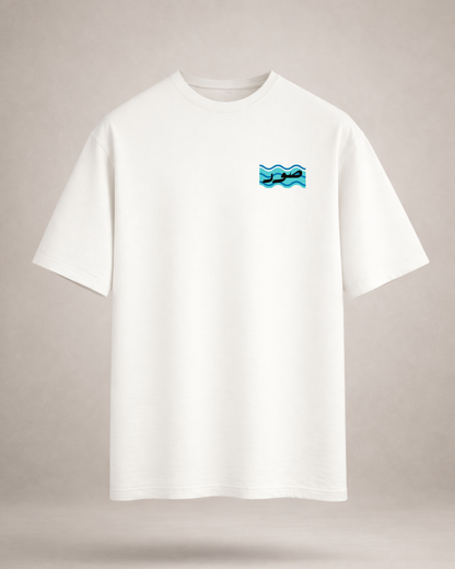 Tyre Arabic Turquoise Oversized Tee