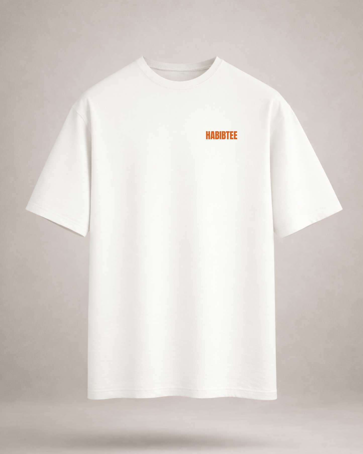 Lebanese Stamp Orange Oversized Tee