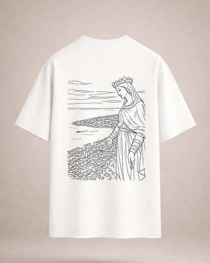 Lady of Lebanon Oversized Tee